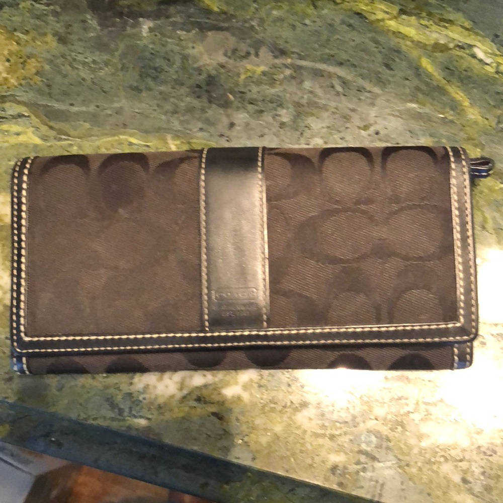 Coach Black Wallet